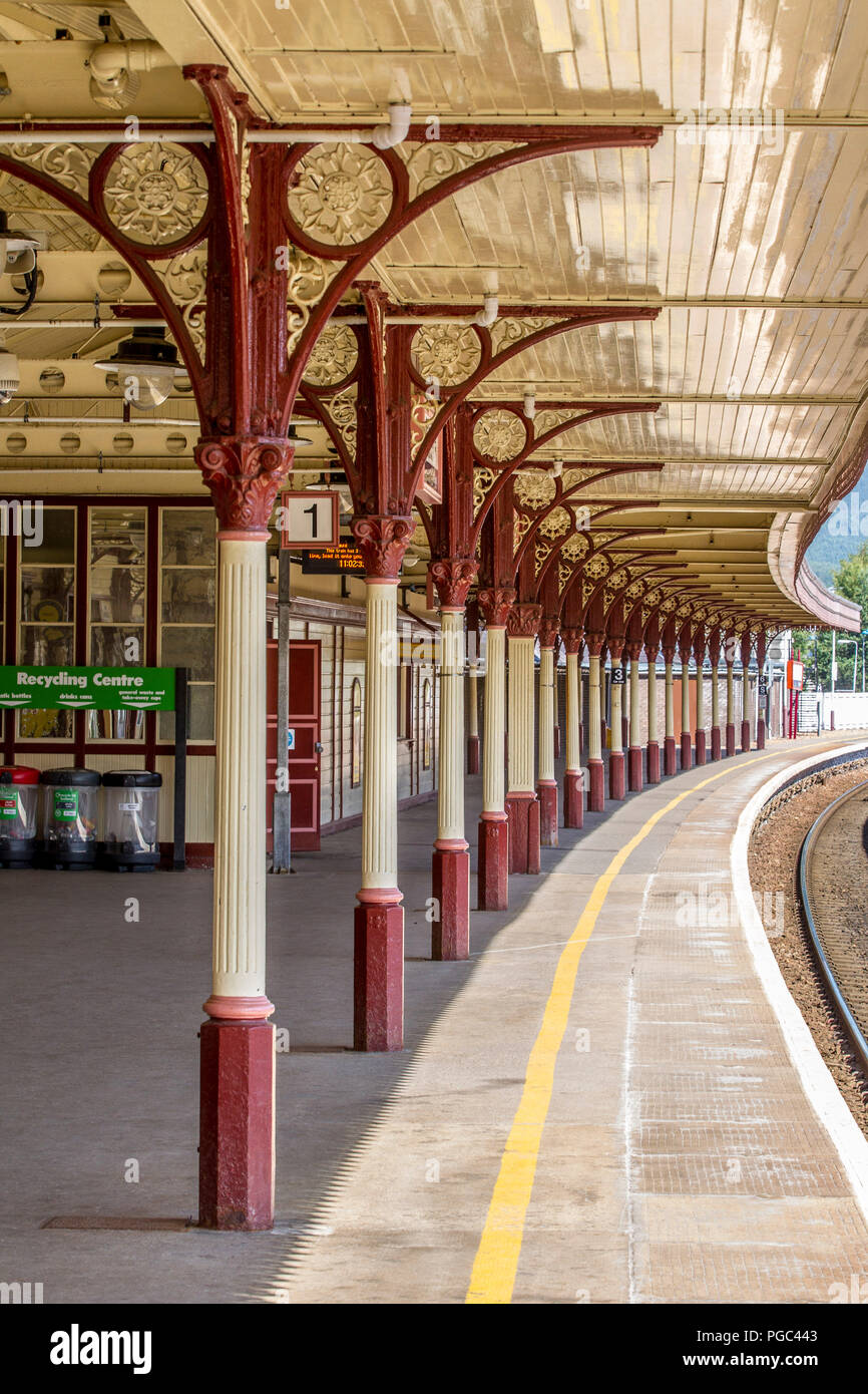 Aviemore Railway Station Stock Photo Alamy