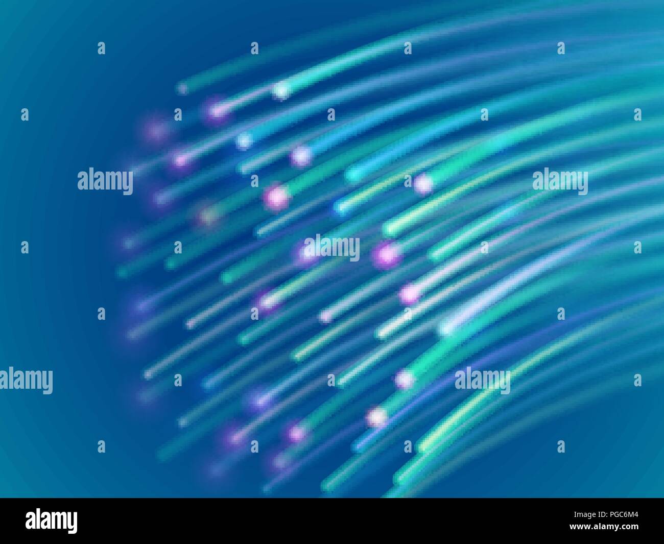 Data transmission over a fiber optic network Stock Vector Image & Art