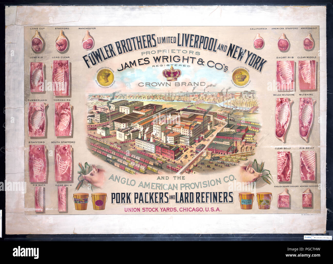 Historical pork industry hires stock photography and images Alamy