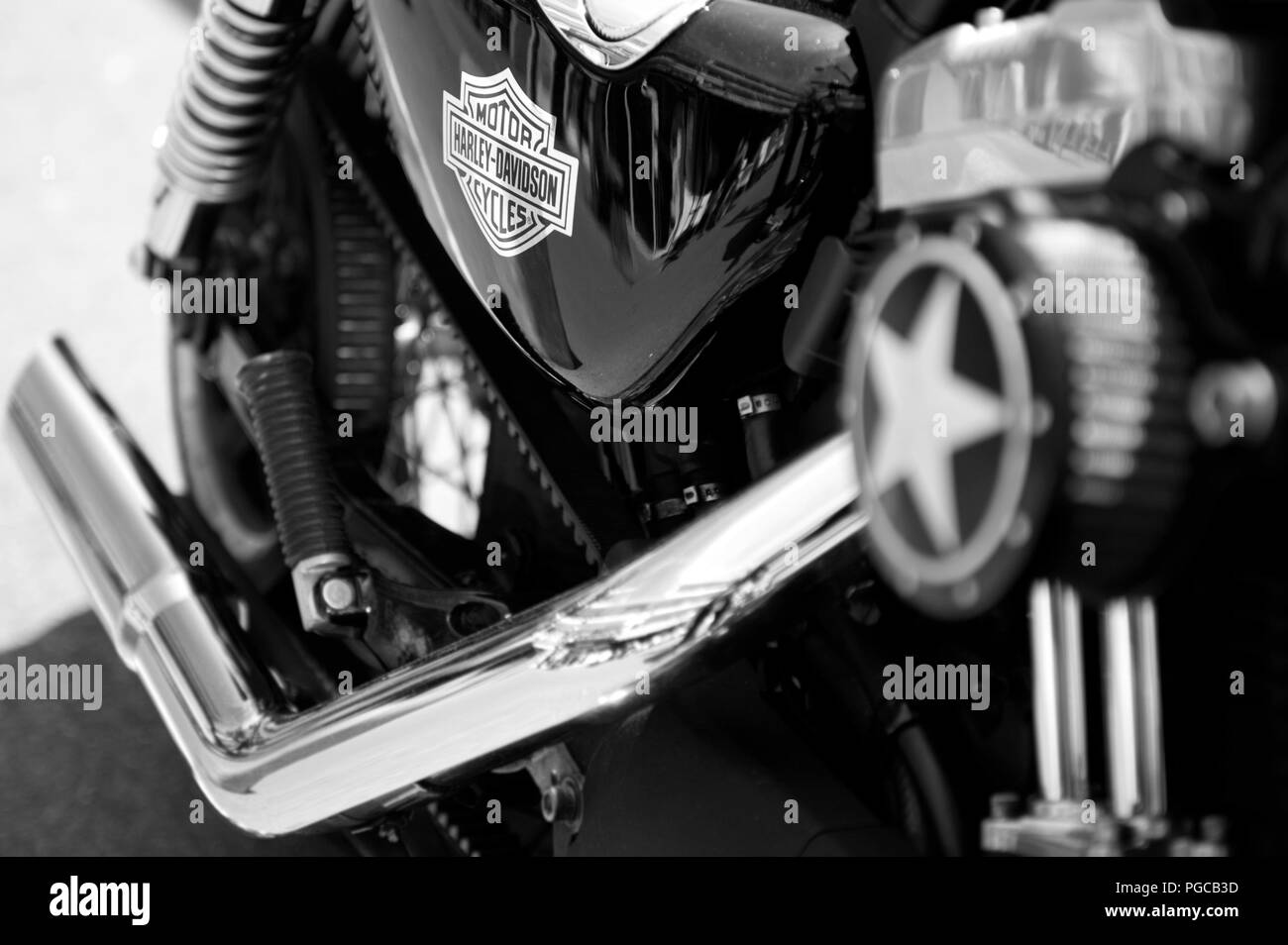 motor bike Stock Photo