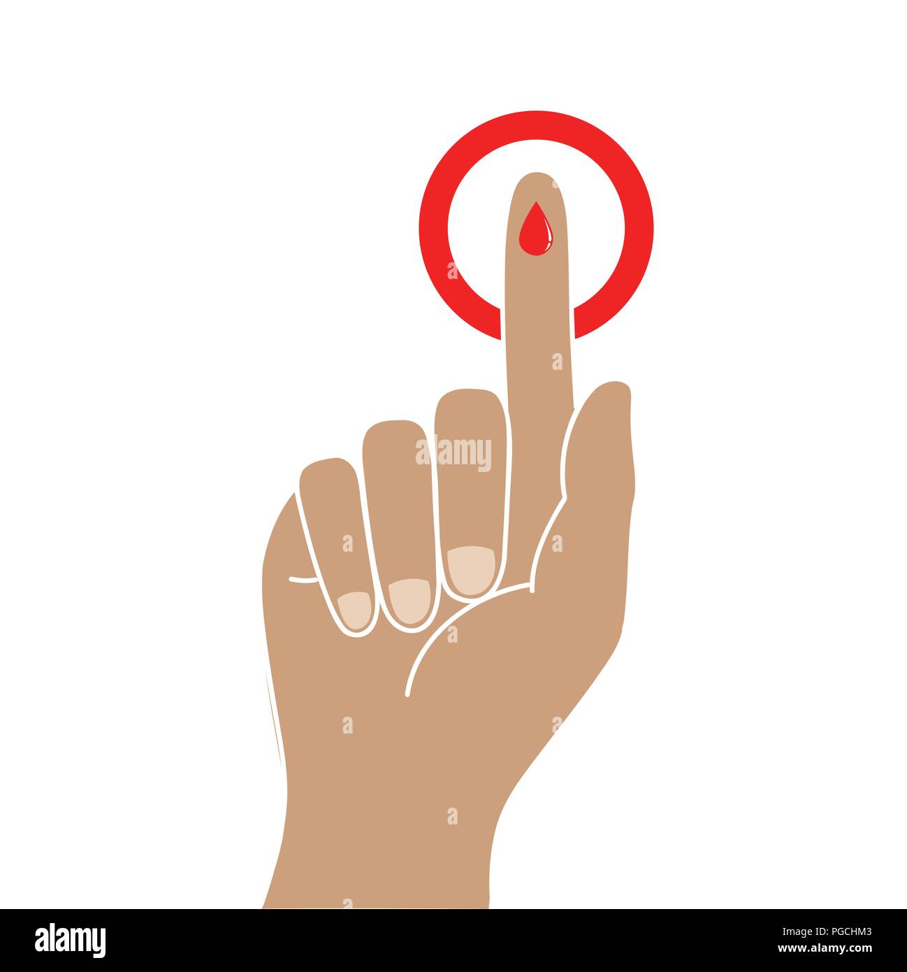 Blood drops vector hi-res stock photography and images - Alamy