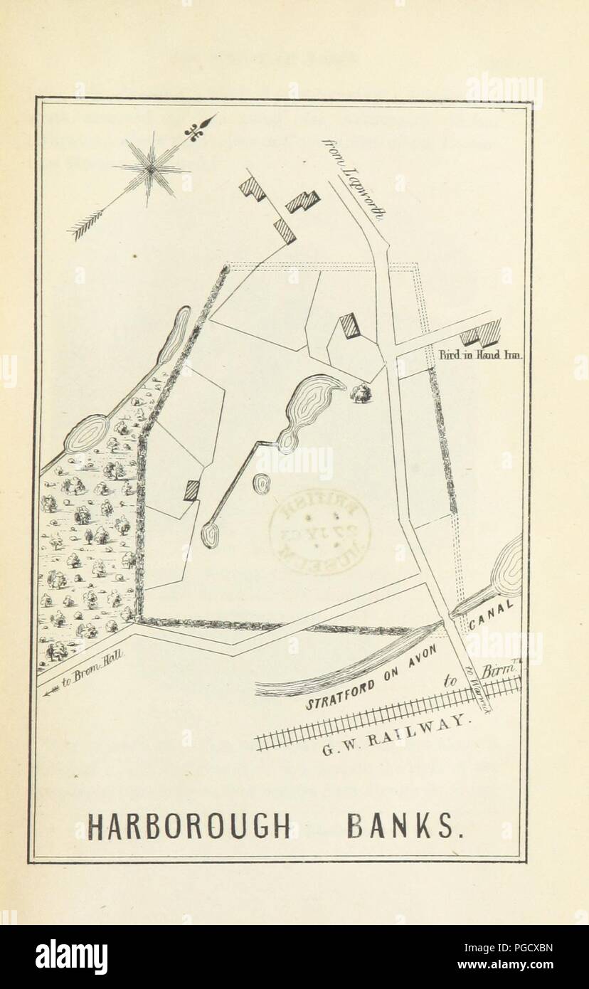 Image  from page 37 of 'The Forst of Arden, its towns, villages, and hamlets a topographical and historical account of the district between and around Henley-in-Arden and Hampton-in-Arden, in the county of Warwick. Illustr0073. Stock Photo