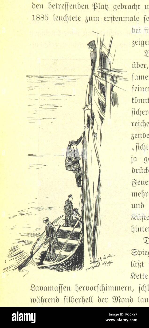 Image  from page 43 of 'Um die Erde in Wort und Bild' . Stock Photo