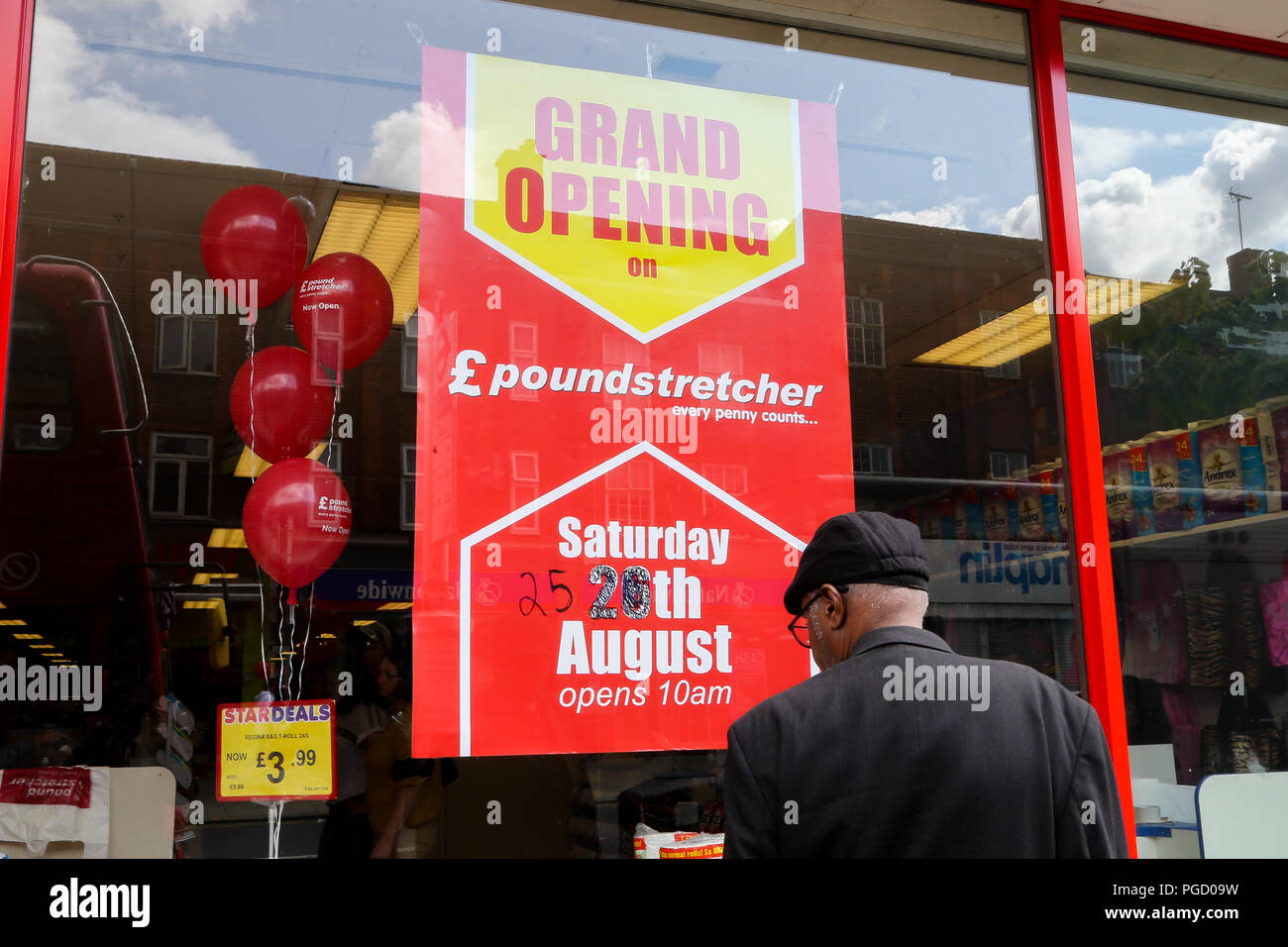 New branch of poundstretcher hires stock photography and images Alamy
