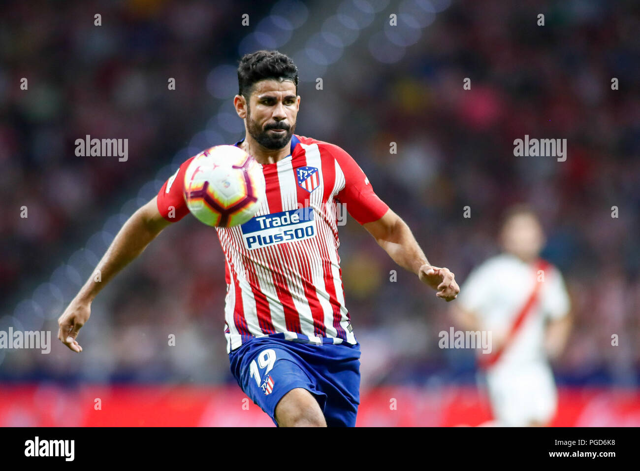 Madrid Spain 25th Aug 2018 Diego Costa Of Atletico De Madrid During The Spanish League La
