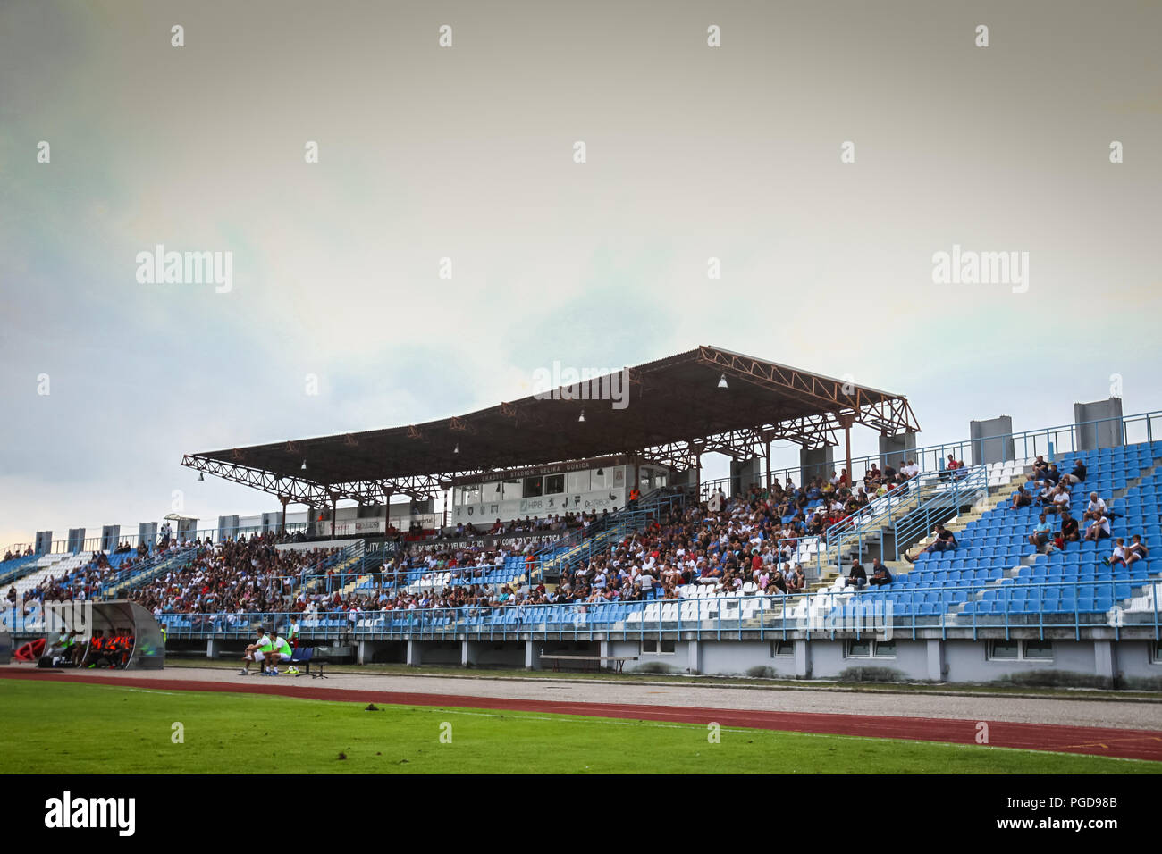 Zagreb Croatia April 2018 Croatian First Football League Game Gnk – Stock  Editorial Photo © Dariozg #269046126