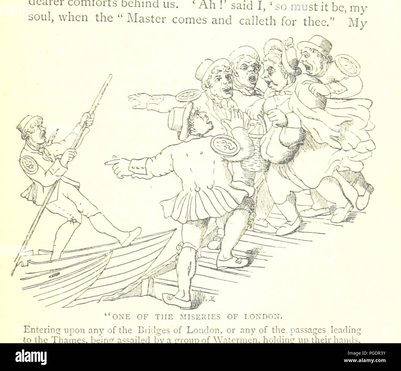 Image  from page 223 of '[The Dawn of the XIXth Century in England. A social sketch of the times ... With ... illustrations, etc.]' . Stock Photo
