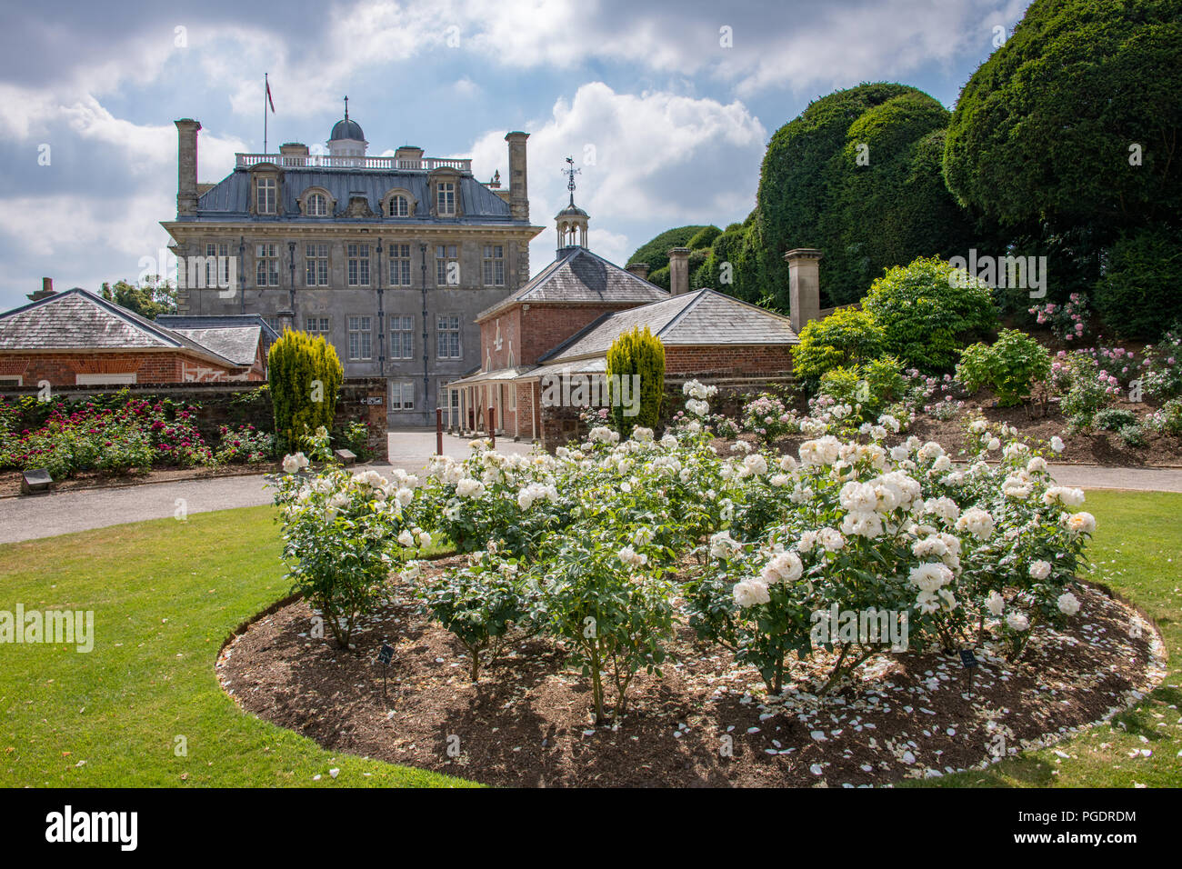 Front of Kingston Lacy House, Dorset, England Stock Photo Alamy