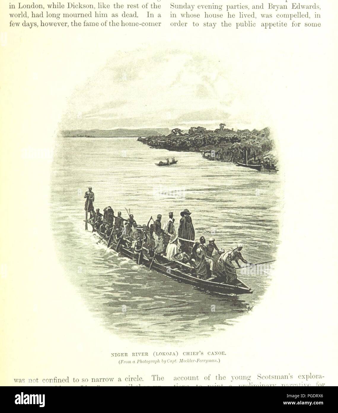 Image  from page 237 of 'The Story of Africa and its Explorers. [With plates and maps.]' . Stock Photo