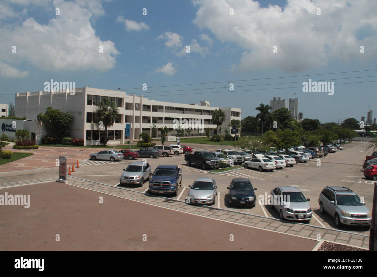 Technological Institute and of Superior Studies of Monterrey. Tampico Tamaulipas campus. University life, technology of Monterrey, scholar life, mty,  Stock Photo