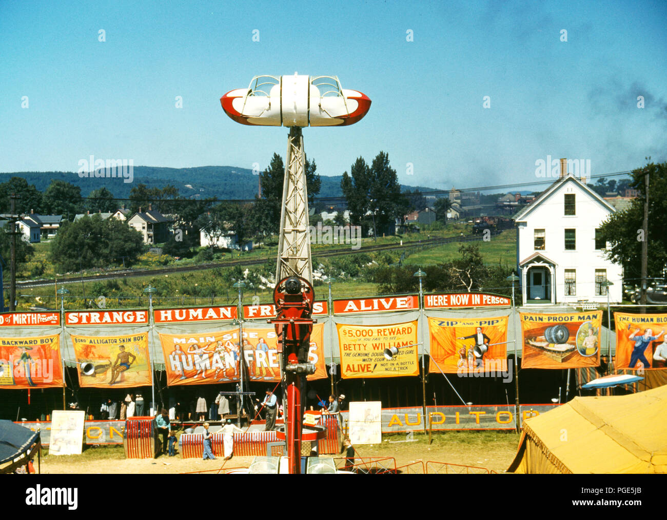 At the Vermont state fair, Rutland, VT September 1941 Stock Photo Alamy