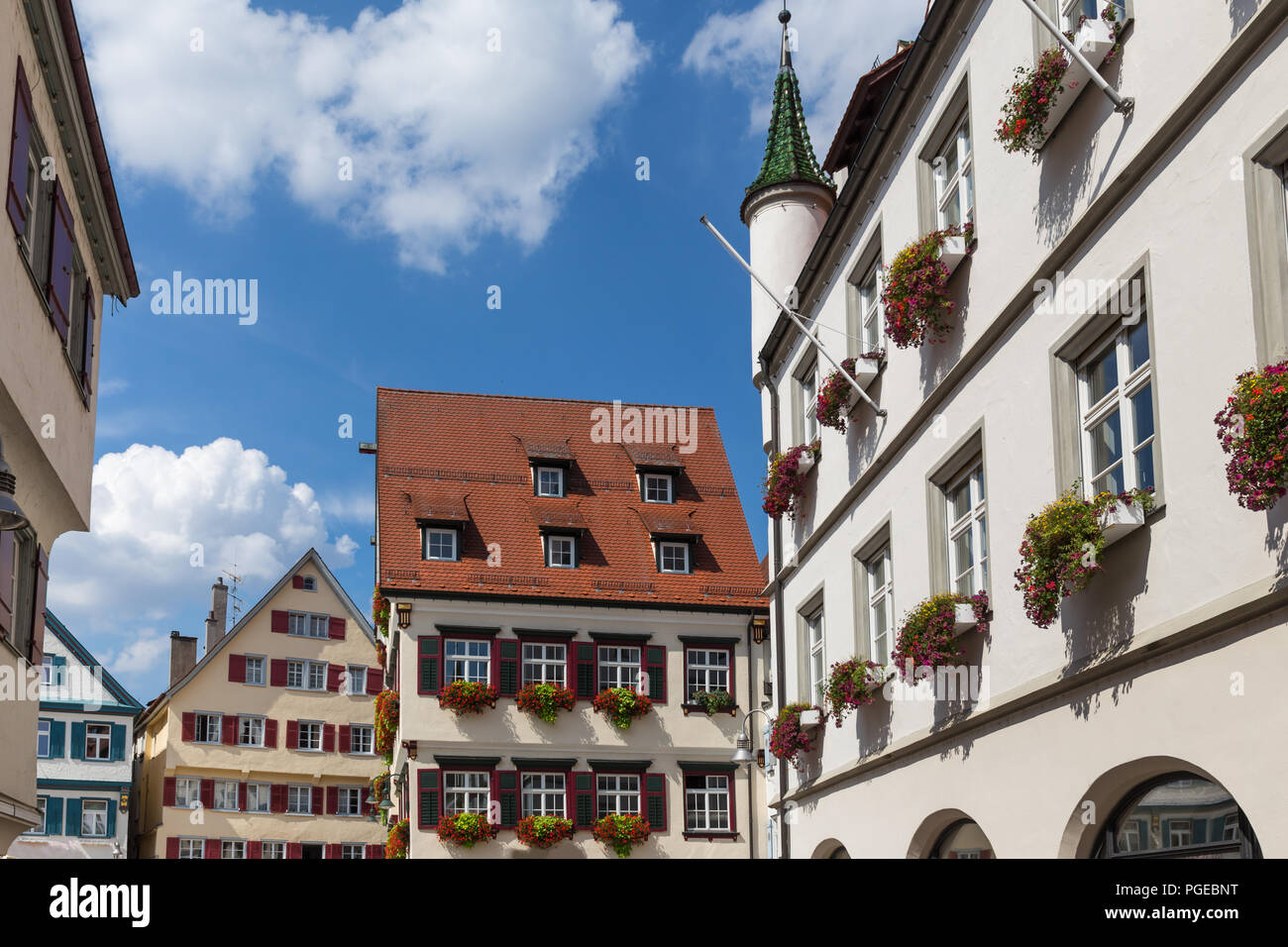 biberach an der riss historic town germany Stock Photo - Alamy