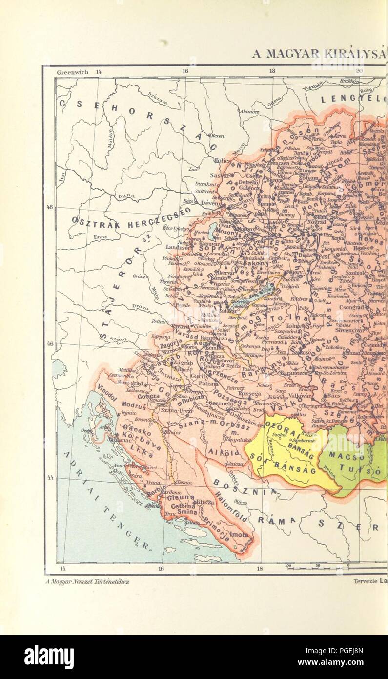 Image  from page 700 of 'A magyar nemzet tortenete. Szerkeszti Szilágyi S. [With maps and illustrations.]' . Stock Photo