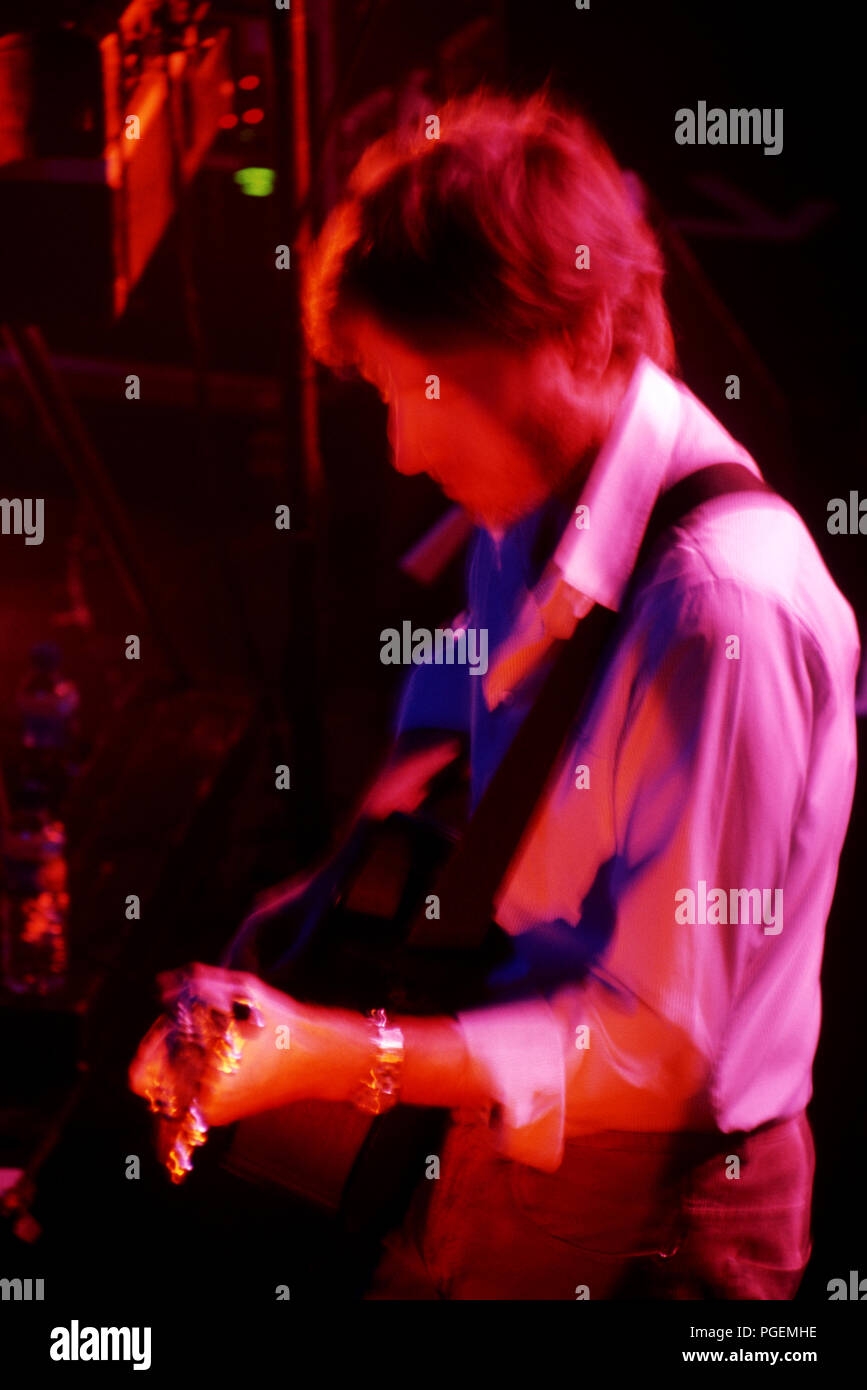 concert of the French electronic music band Air at the Ancienne Belgique in Brussels during the