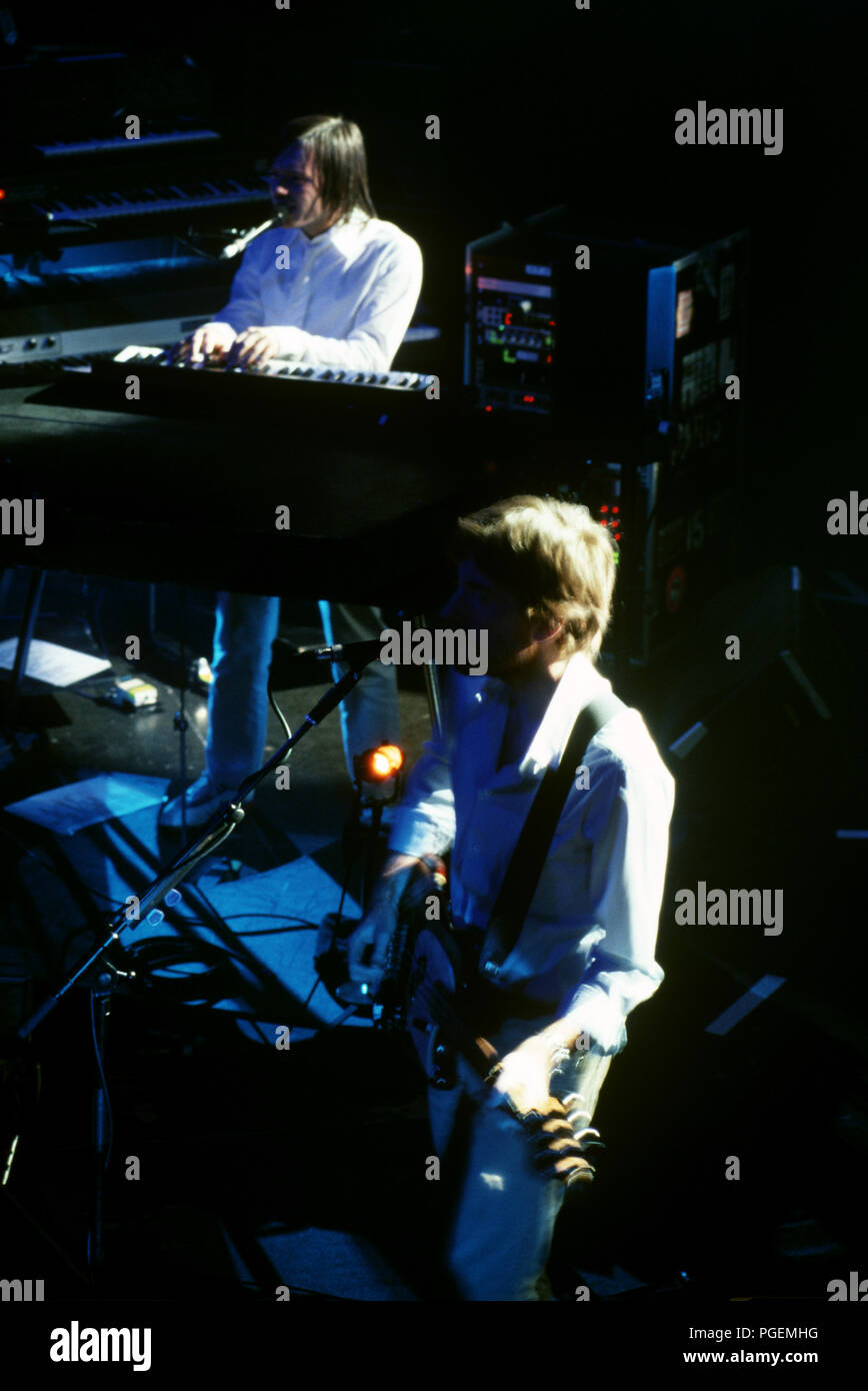 concert of the French electronic music band Air at the Ancienne