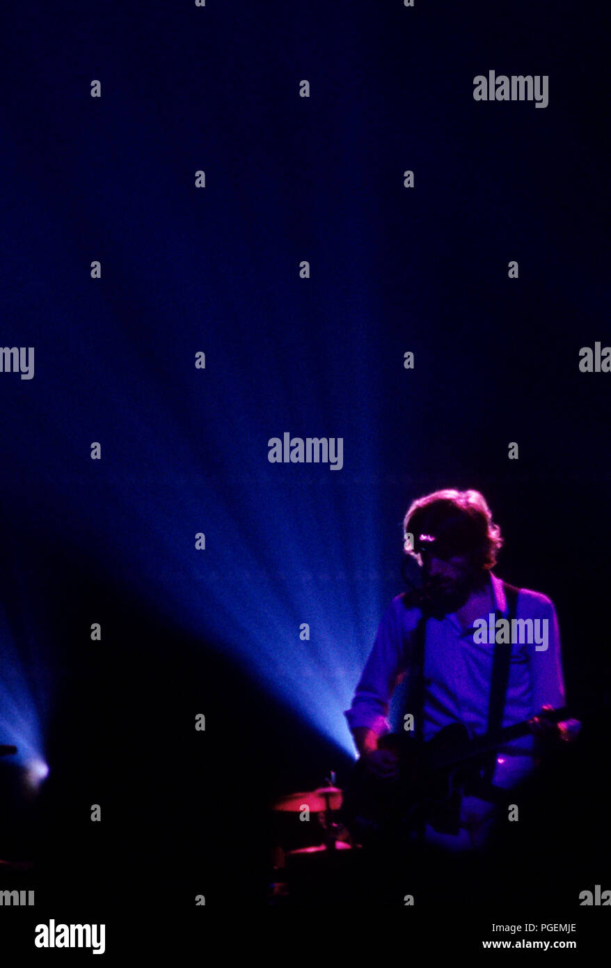 concert of the French electronic music band Air at the Aeronef in Lille during the Pocket