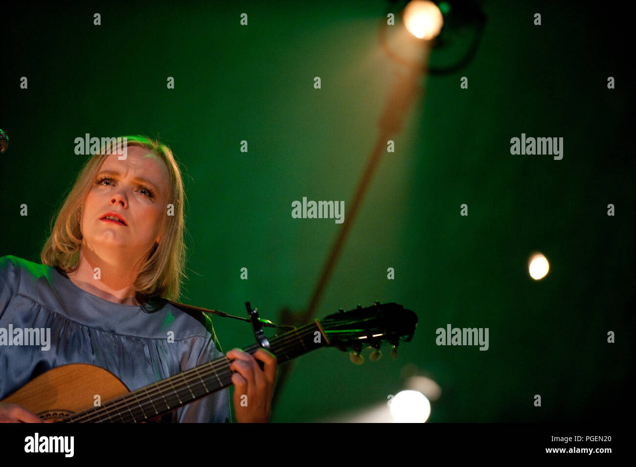 Concert of the Norwegian singer / songwriter Ane Brun in the Bourla ...