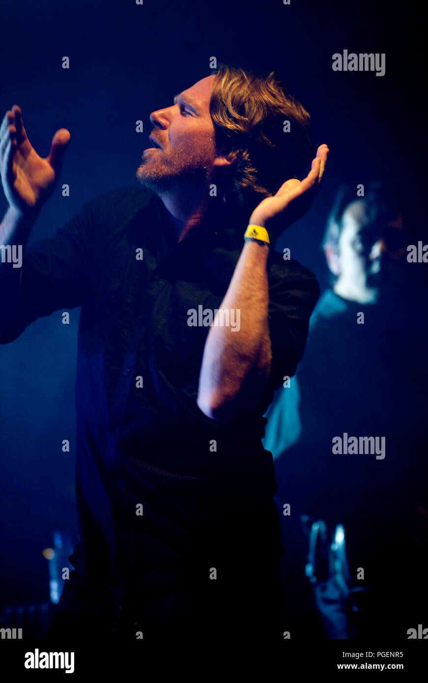 Belgian Band Arsenal Performing At The Strandfuif Festival In Glabbeek Belgium 07 08 2009 Stock Photo Alamy