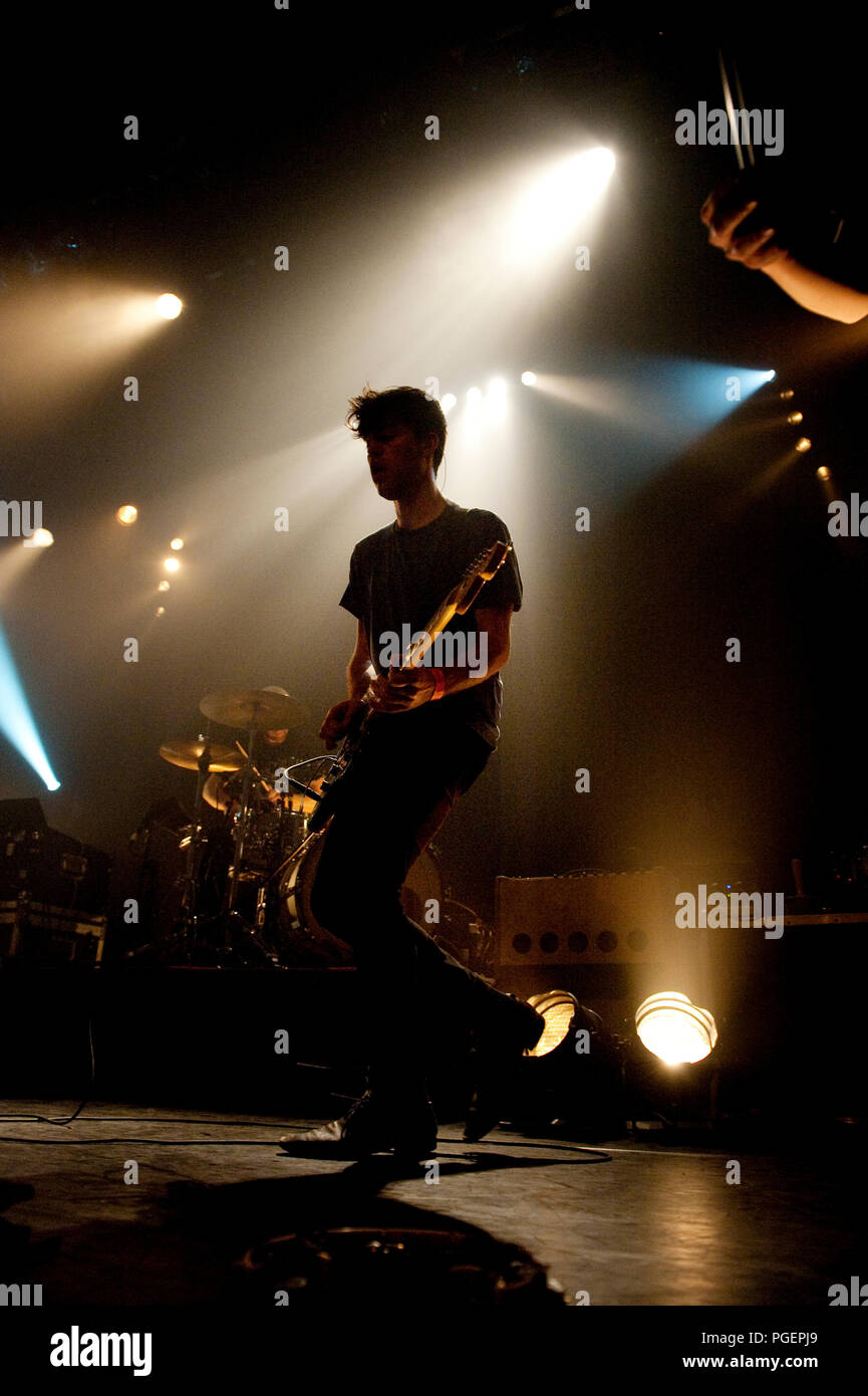 Belgian rock band Balthazar in concert at the Botanique, Brussels