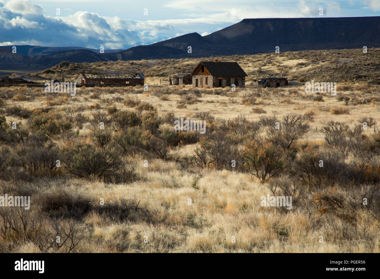 Kinney Camp, Sheldon National Wildlife Refuge, Nevada Stock Photo Alamy