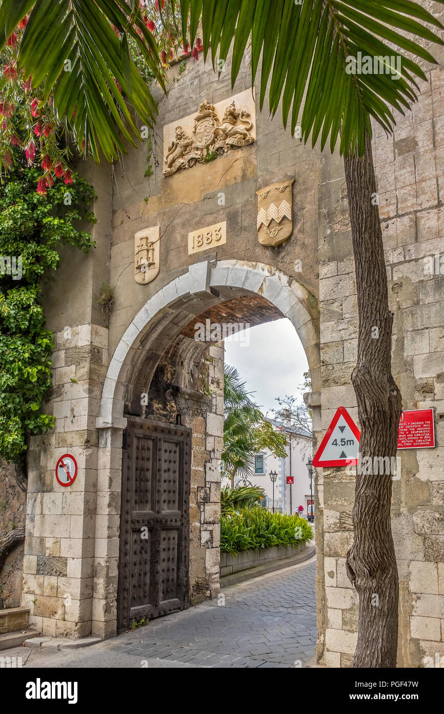 Gibraltar signs hires stock photography and images Alamy