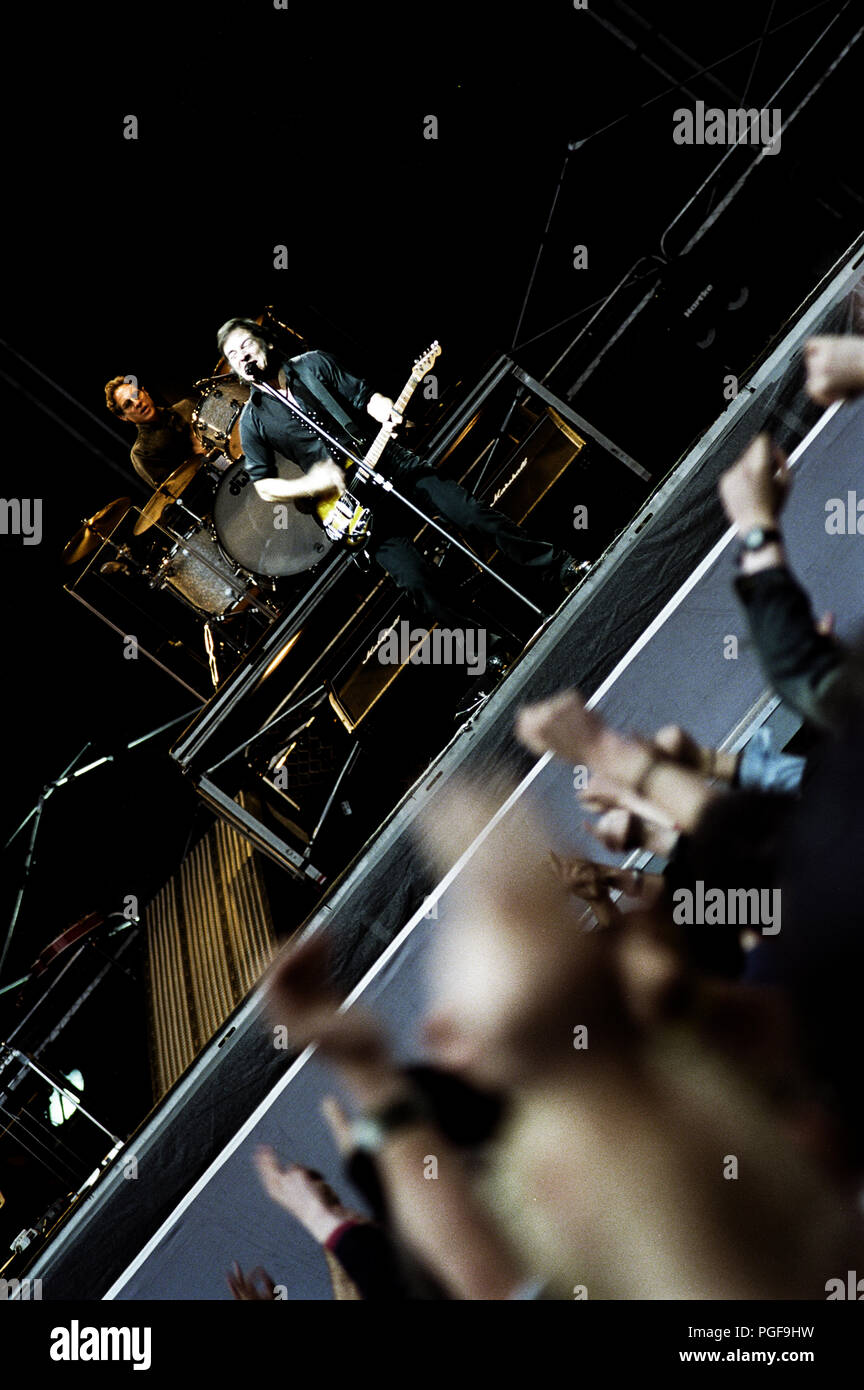 Bruce Springsteen & E Street Band concert in Brussels during the