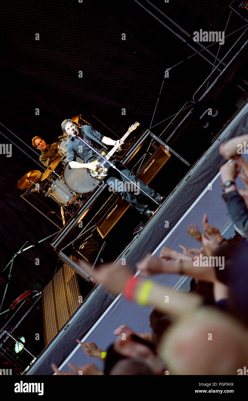 Bruce Springsteen & E Street Band concert in Brussels during the