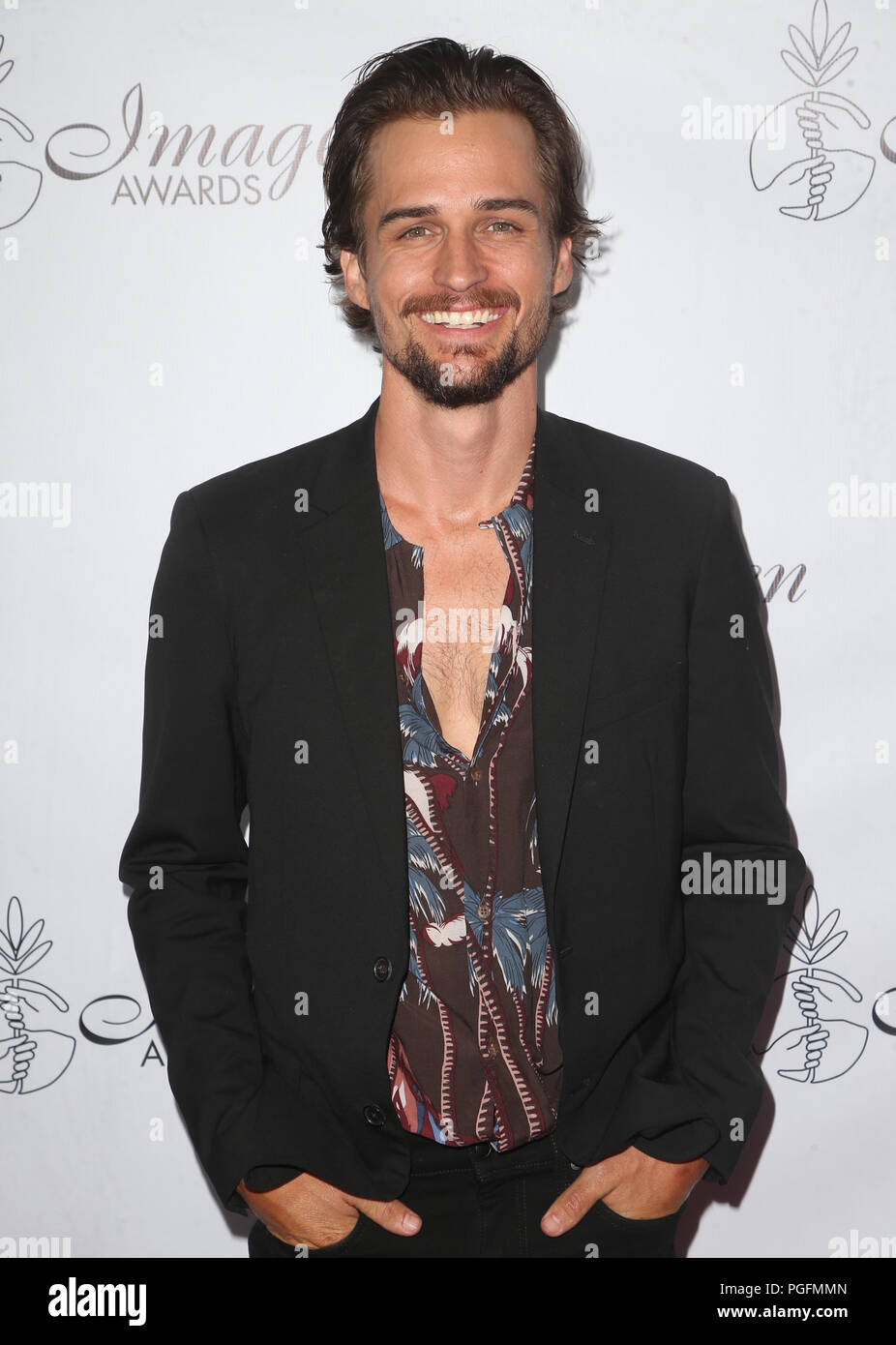 LOS ANGELES, CA - AUGUST 25: Jon-Michael Ecker, attends 33rd Annual