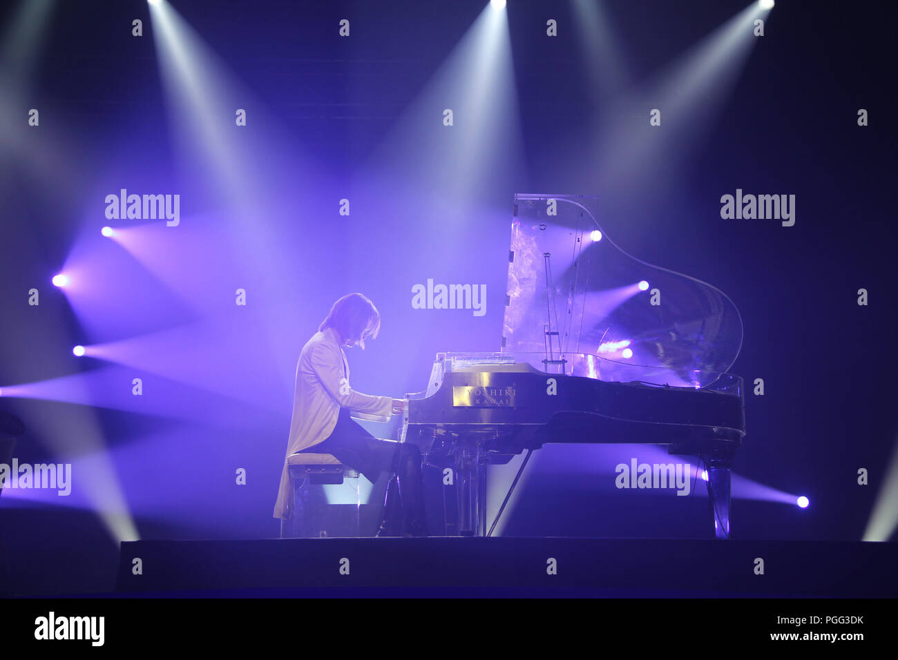 Yoshiki 08/24/2018 Japan House Los Angeles Opening Reception held at