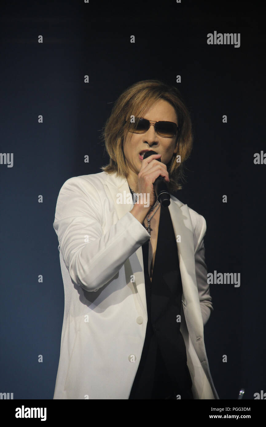 Yoshiki 08/24/2018 Japan House Los Angeles Opening Reception held at