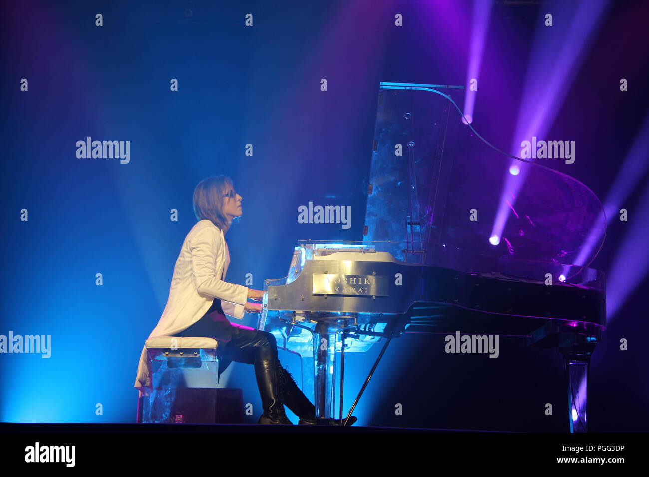 Yoshiki 08/24/2018 Japan House Los Angeles Opening Reception held at