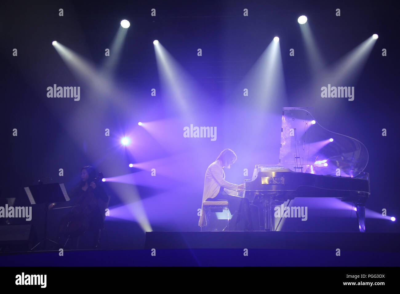 Yoshiki 08/24/2018 Japan House Los Angeles Opening Reception held at