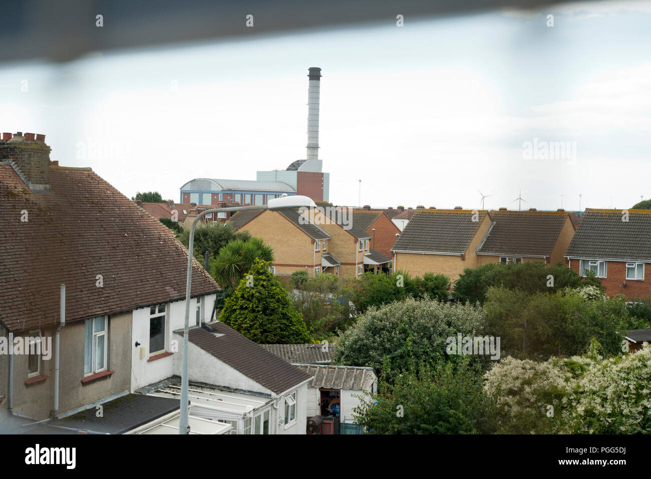 Shoreham Power Station, Southwick, West Sussex. Gasfired electricity