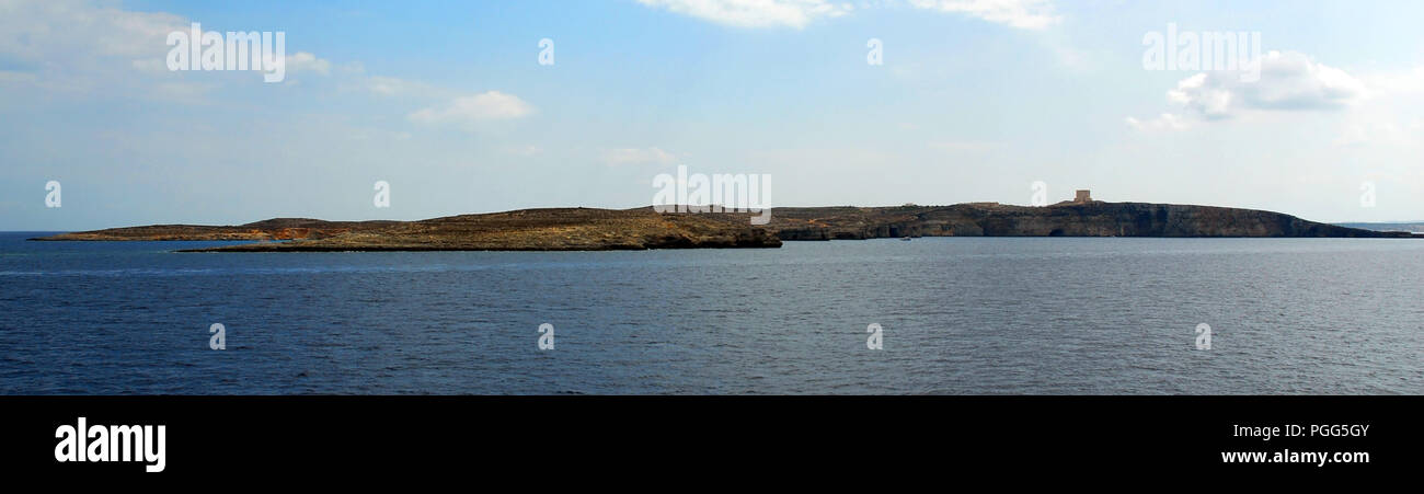 Comino and Cominetto islands,Malta. Stock Photo
