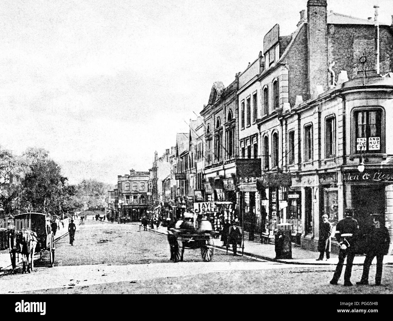 High Street, Aldershot, early 1900s Stock Photo