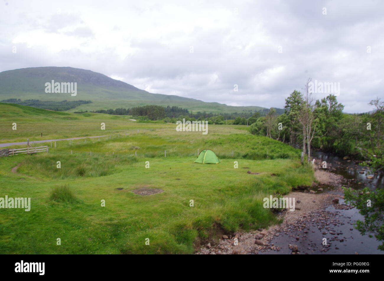 Inveroran Wild Camping John O Groats Duncansby Head To Lands End End To End Trail The West Highland Way Highlands Scotland Uk Stock Photo Alamy