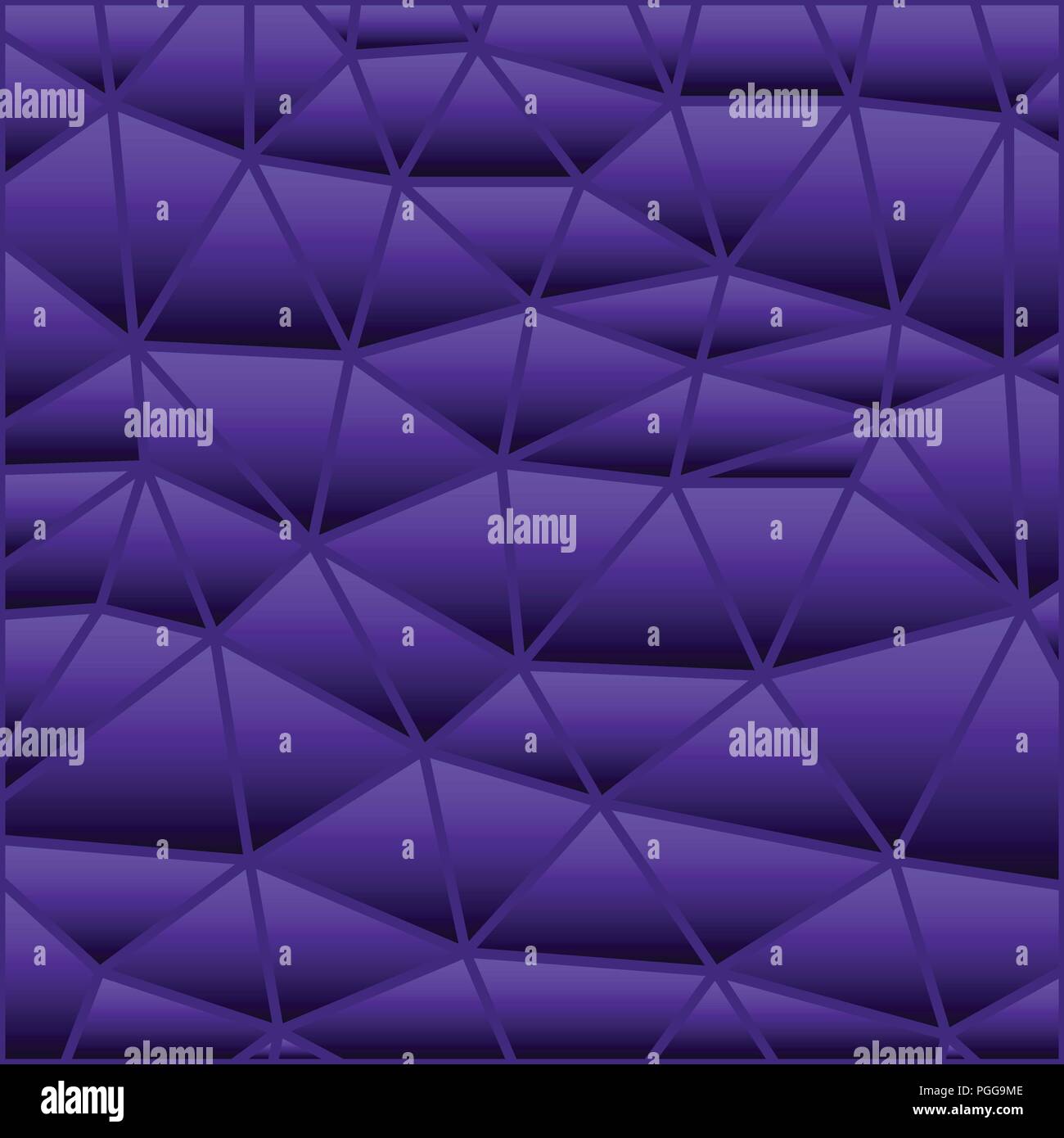 abstract vector stained-glass triangle mosaic background - purple and ...