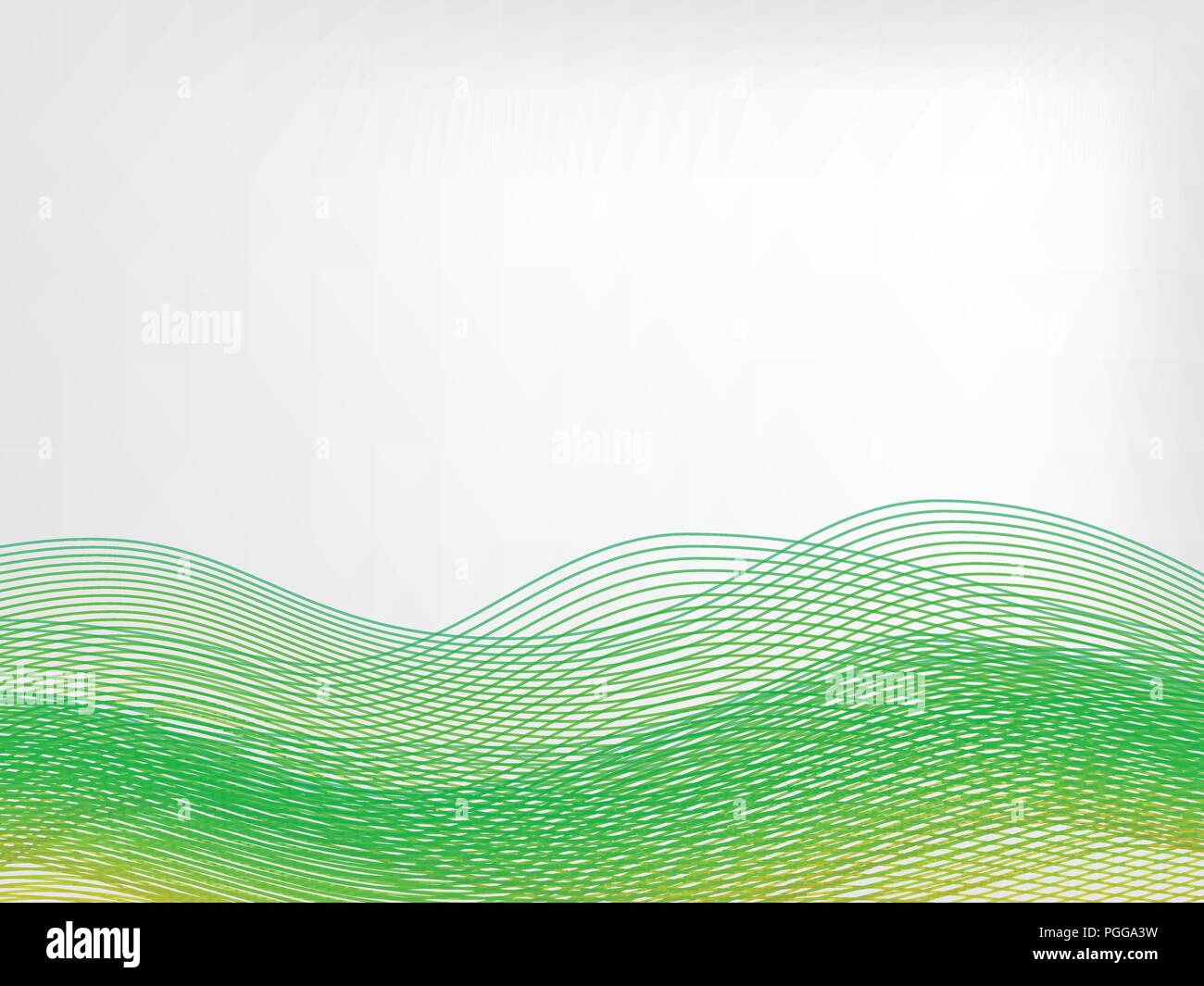 abstract vector waved line background - green and yellow Stock Vector ...