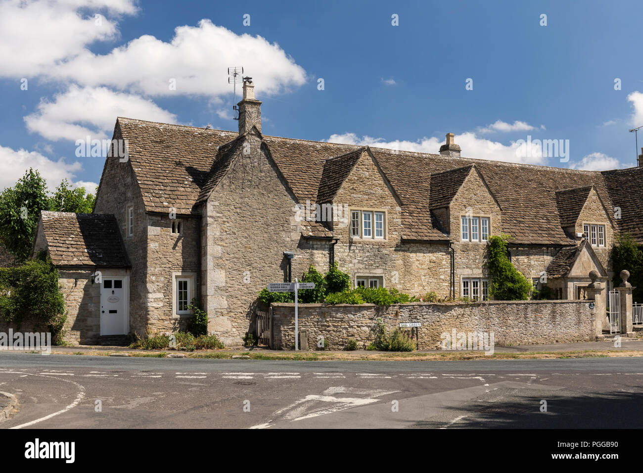 Biddestone village wiltshire england hires stock photography and