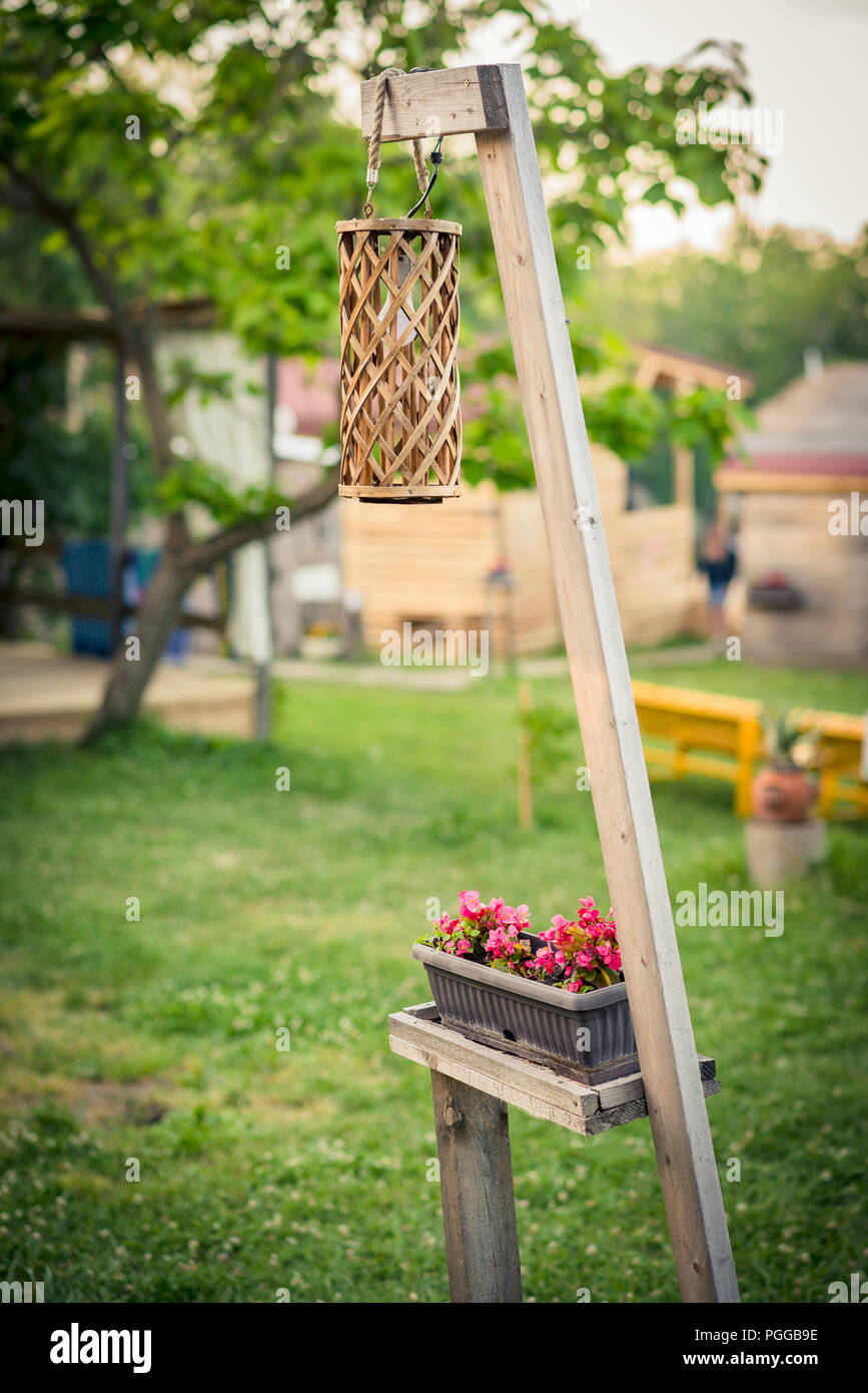 Garden decoration camping hi-res stock photography and images - Alamy