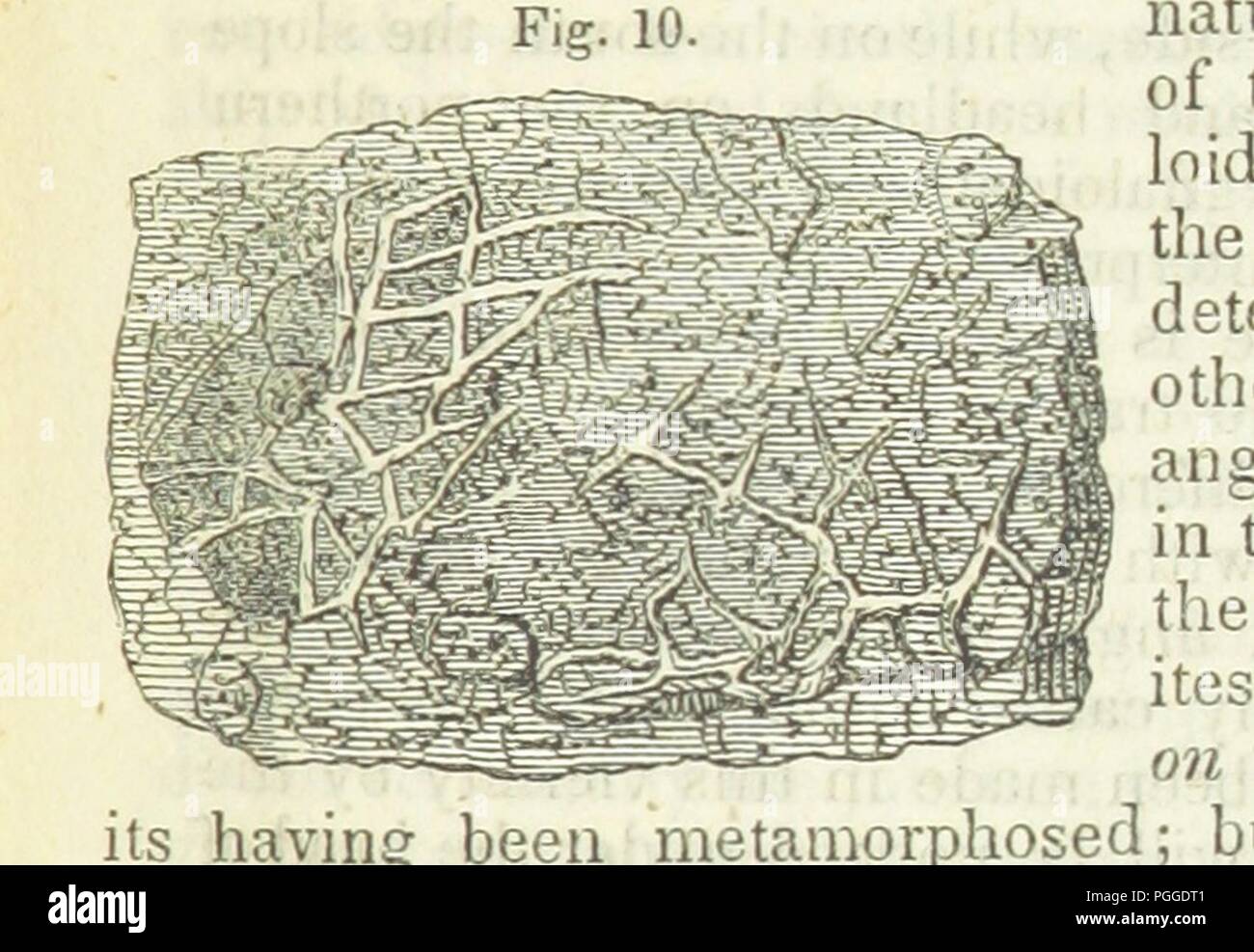 Image  from page 101 of 'Report on the Geology and Topography of a portion of the Lake Superior land district in the State of Michigan. By J. W. Foster and J. D. Whitney. (May 16, 1850.)' . Stock Photo