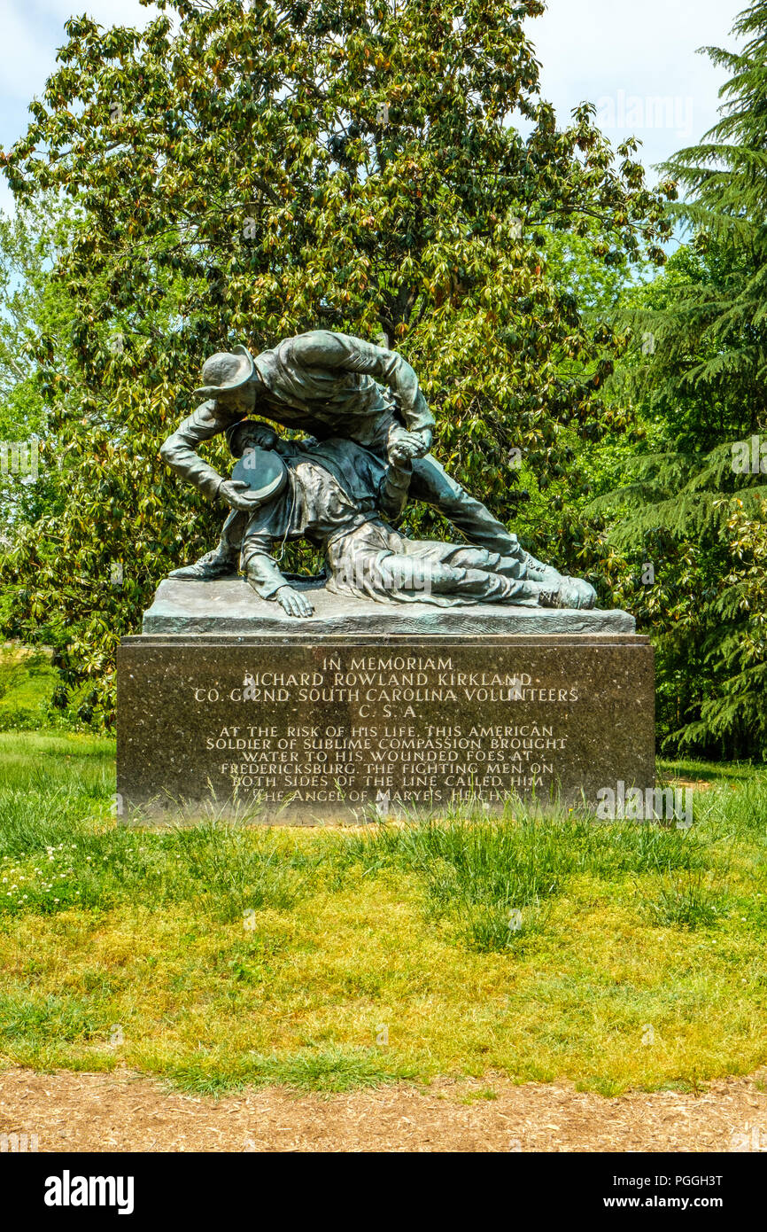 Kirkland Monument, Fredericksburg & Spotsylvania National Military Park