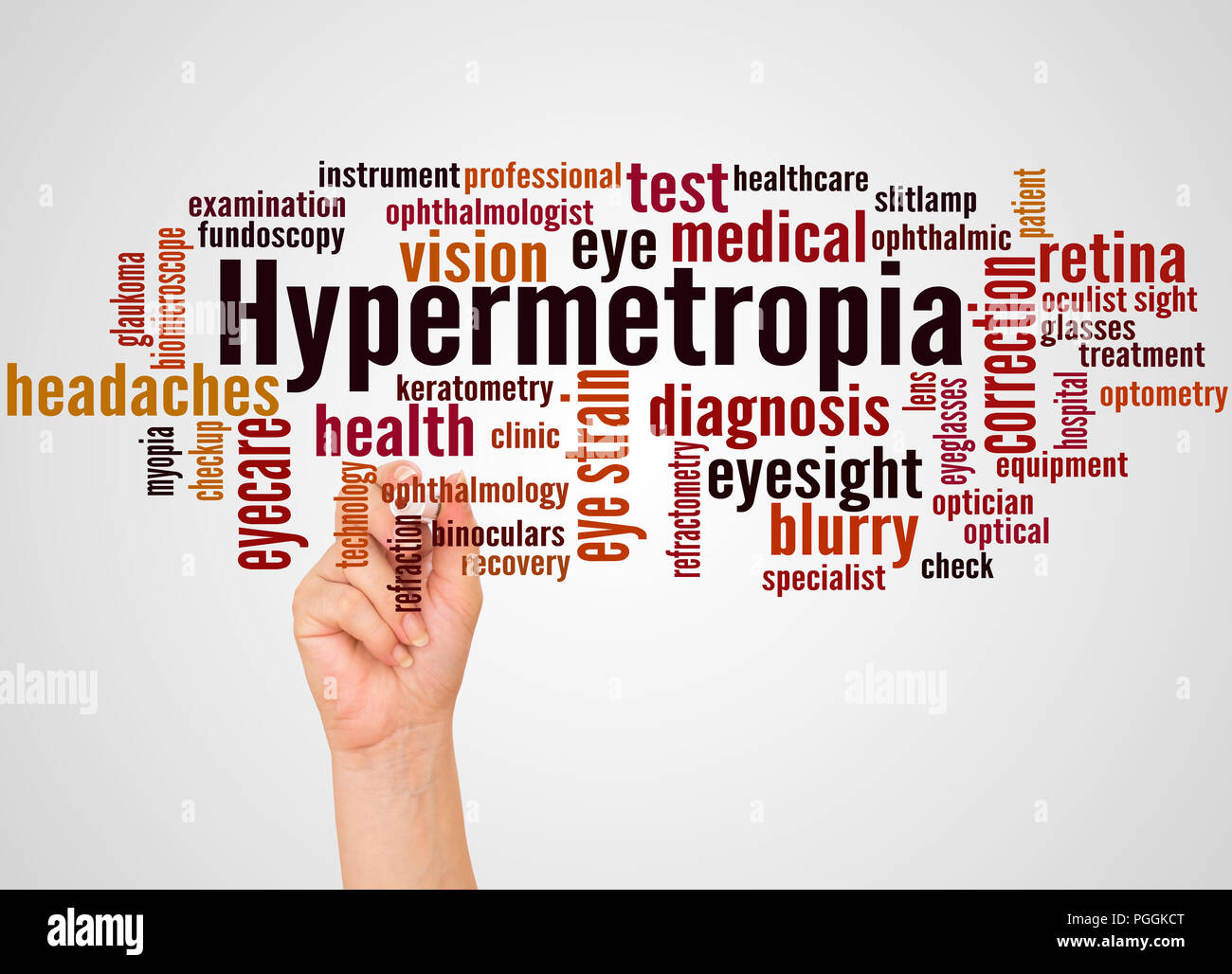 hypermetropia-word-cloud-and-hand-with-marker-concept-on-gradient