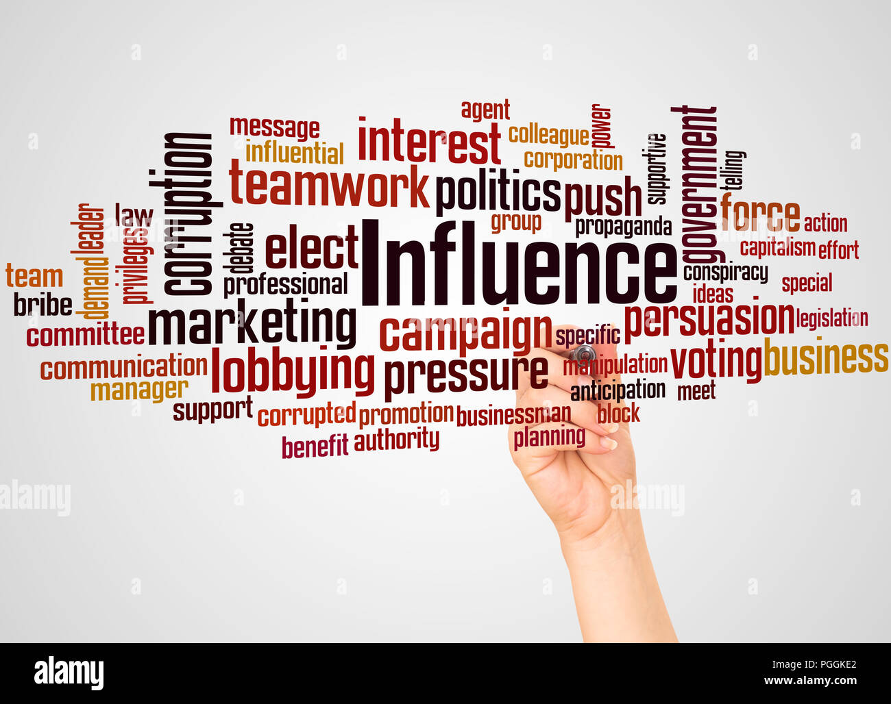 Influence word hi-res stock photography and images - Alamy