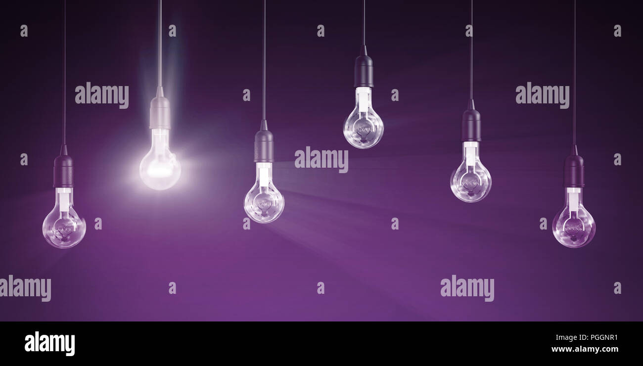 Think Outside the Box or Thinking Different Ideas Stock Photo - Alamy