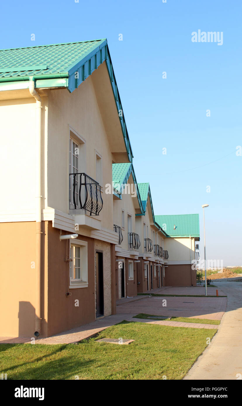New build house Stock Photo - Alamy