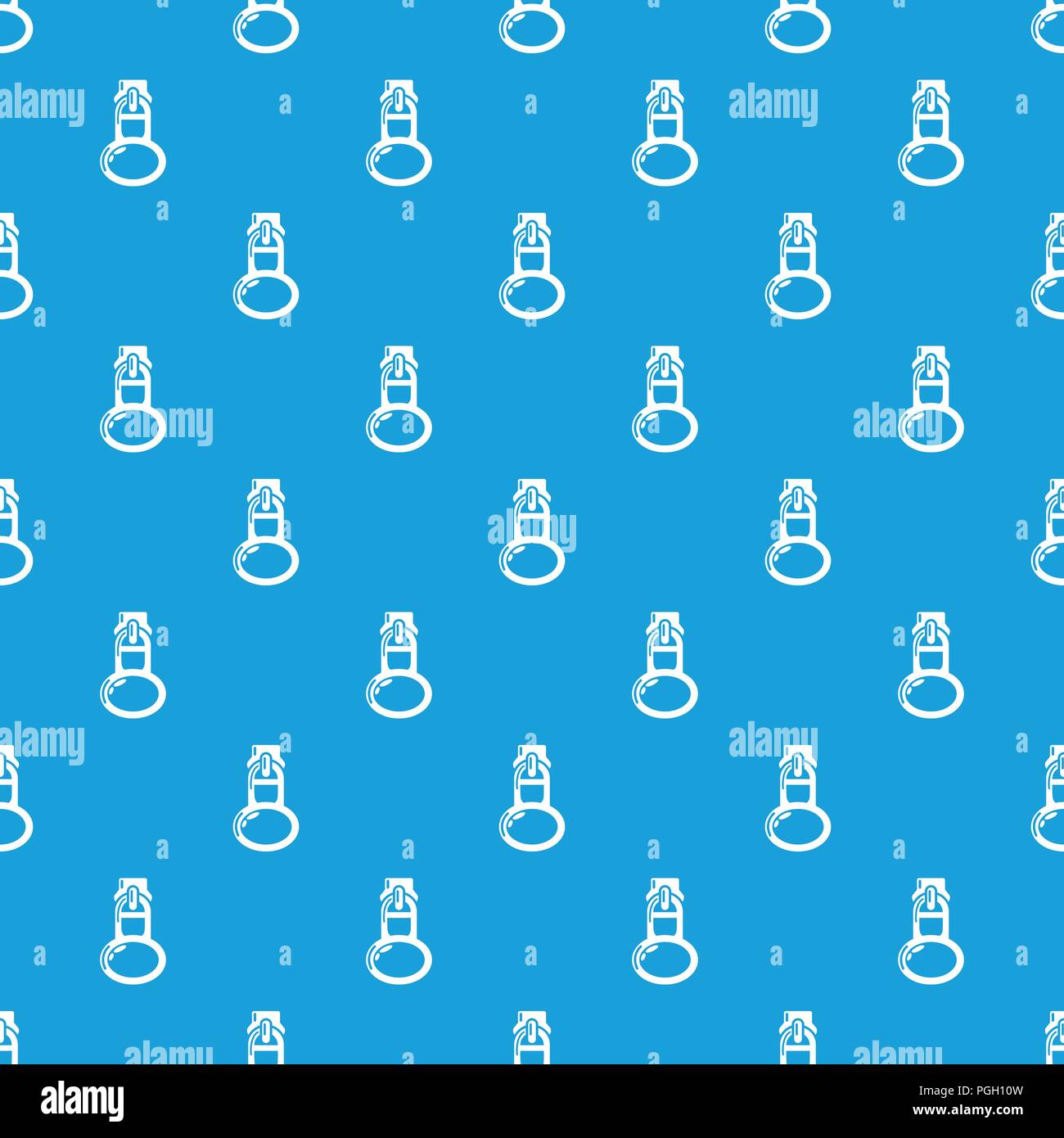 Overcoat zip pattern vector seamless blue Stock Vector