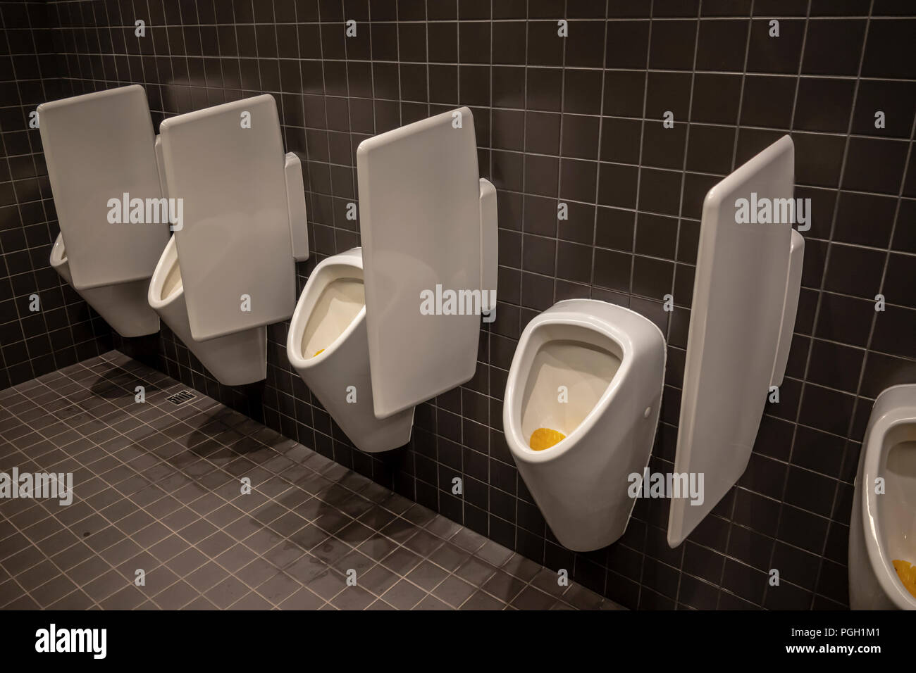 Modern Bathroom for Men Stock Photo Alamy