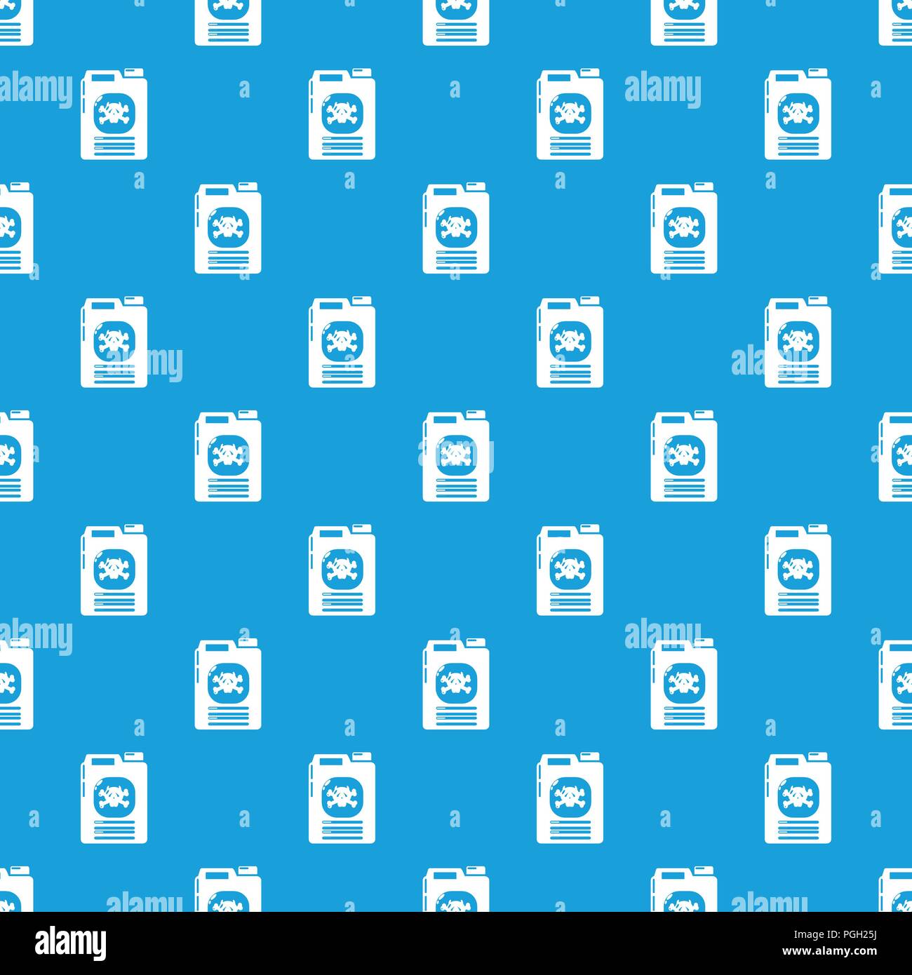 Canister pattern vector seamless blue Stock Vector
