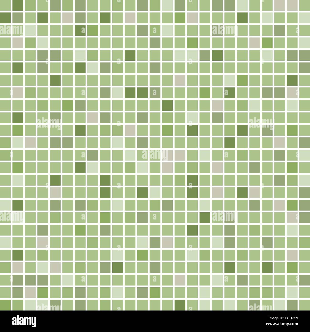 Green abstract geometric seamless pattern. Vector image. Eps 10 Stock Vector